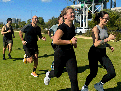 Come run with us!
