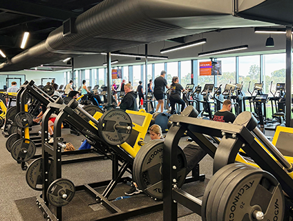 Gym expansion almost complete