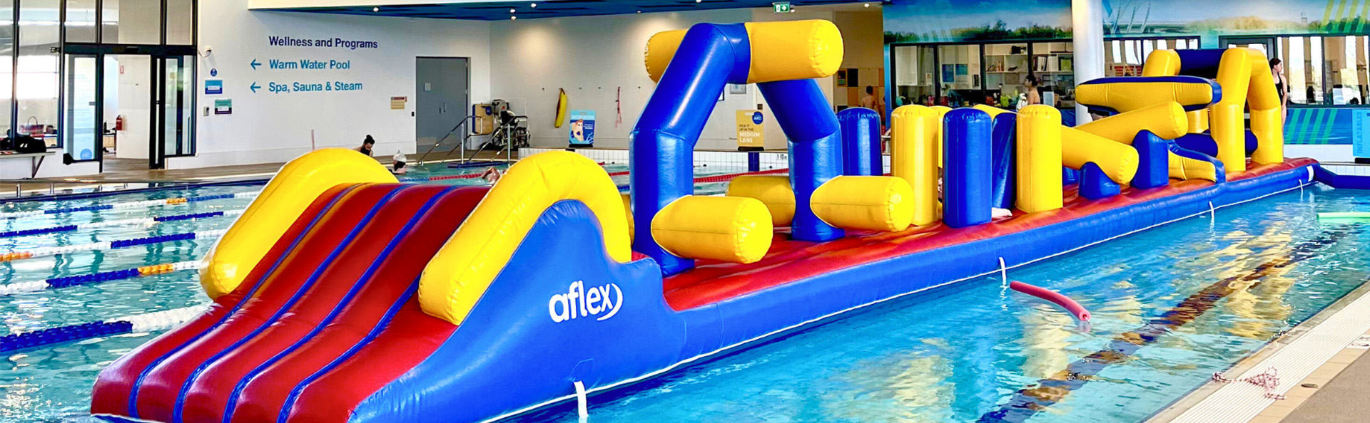 indoor inflatable obstacle course 