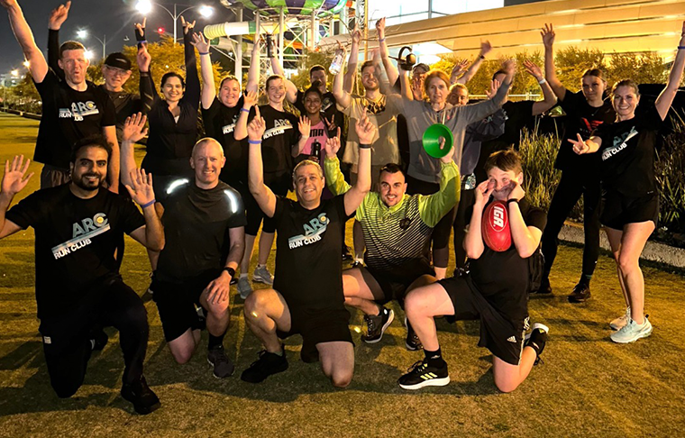 ARC Run Club participants