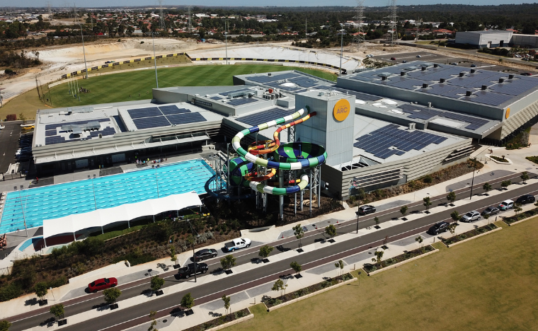 birdseye view of the centre