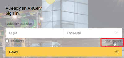 Forgot password